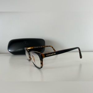 Coach prescription glasses (lenses can be removed)